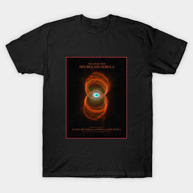 The Hourglass Nebula T-Shirt by headrubble